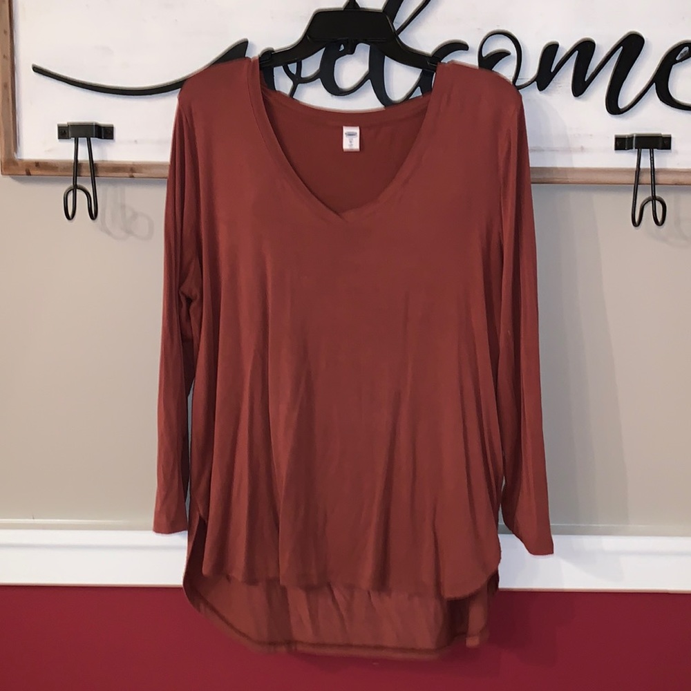 Leggings approved old navy top!